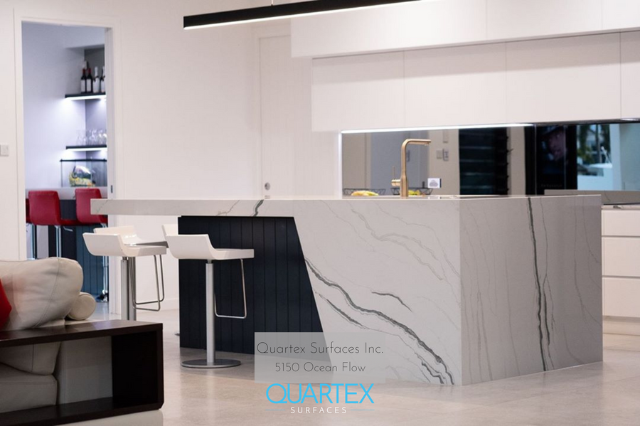 5150 Ocean Flow - Quartex Surfaces Inc. Quartz , Marble , Granite , porcelain 