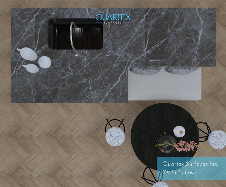 XV.III Eclipse - Quartex Surfaces Inc. Quartz , Marble , Granite , porcelain 