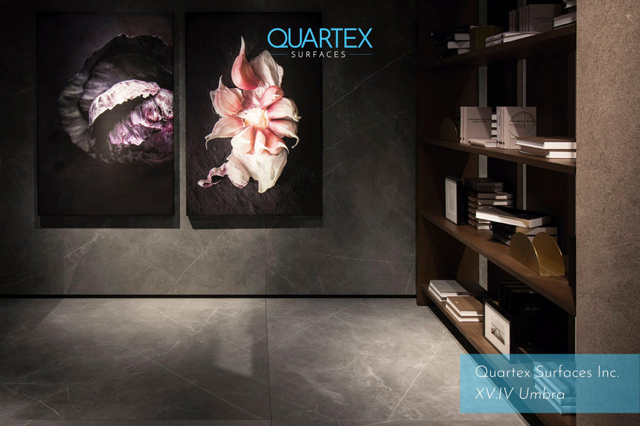 XV.IV Umbra - Quartex Surfaces Inc. Quartz , Marble , Granite , porcelain 