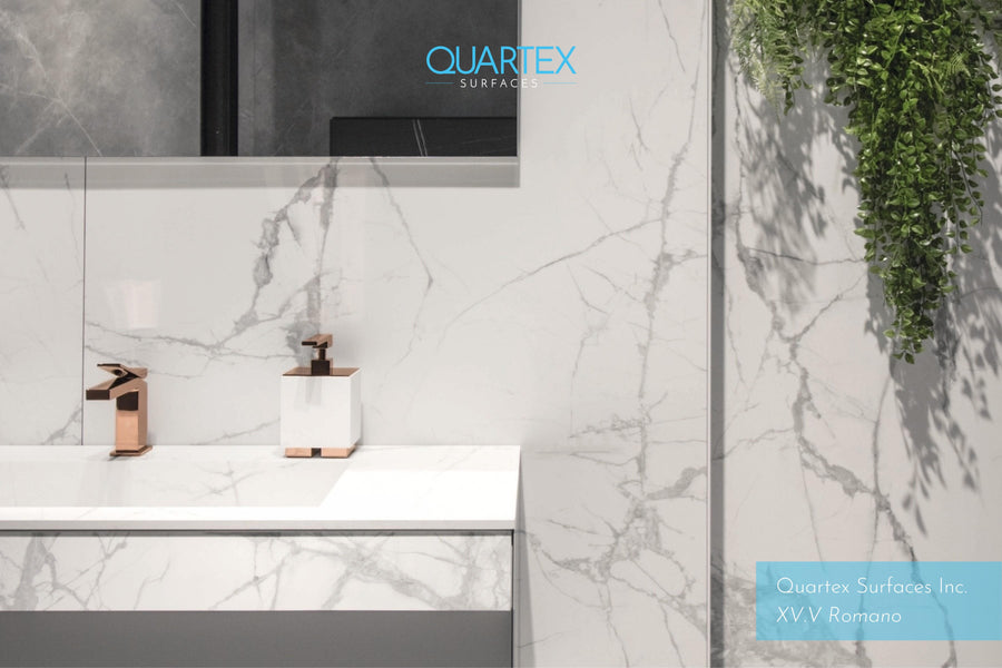 XX.V Romano - Quartex Surfaces Inc. Quartz , Marble , Granite , porcelain 