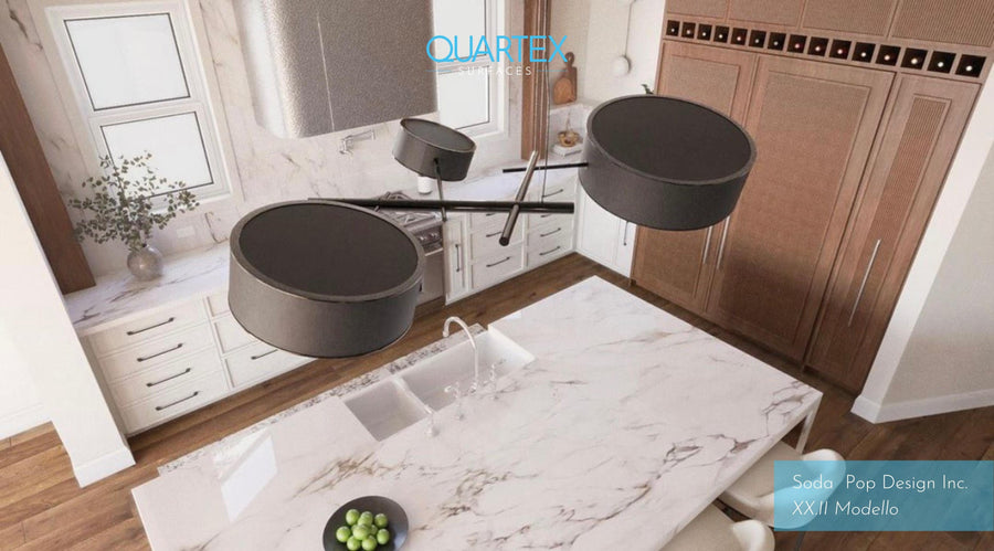 XX.II Modello - Quartex Surfaces Inc. Quartz , Marble , Granite , porcelain 