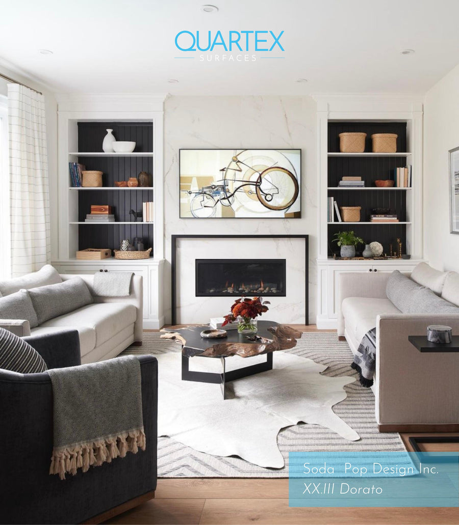 XX.III Dorato - Quartex Surfaces Inc. Quartz , Marble , Granite , porcelain 