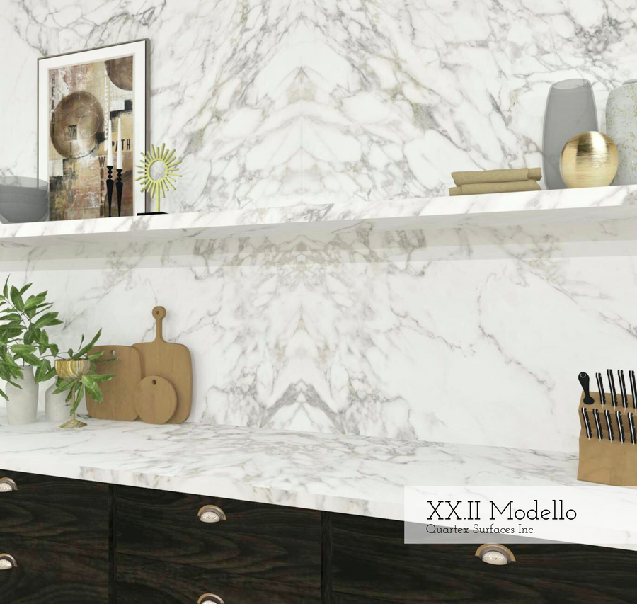 XX.II Modello - Quartex Surfaces Inc. Quartz , Marble , Granite , porcelain 